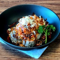 Crunchy-Sake roll